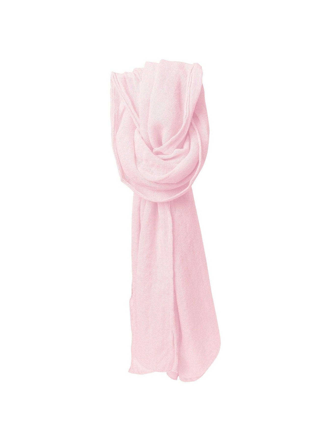 Écharpe 100% laine - Rose clair