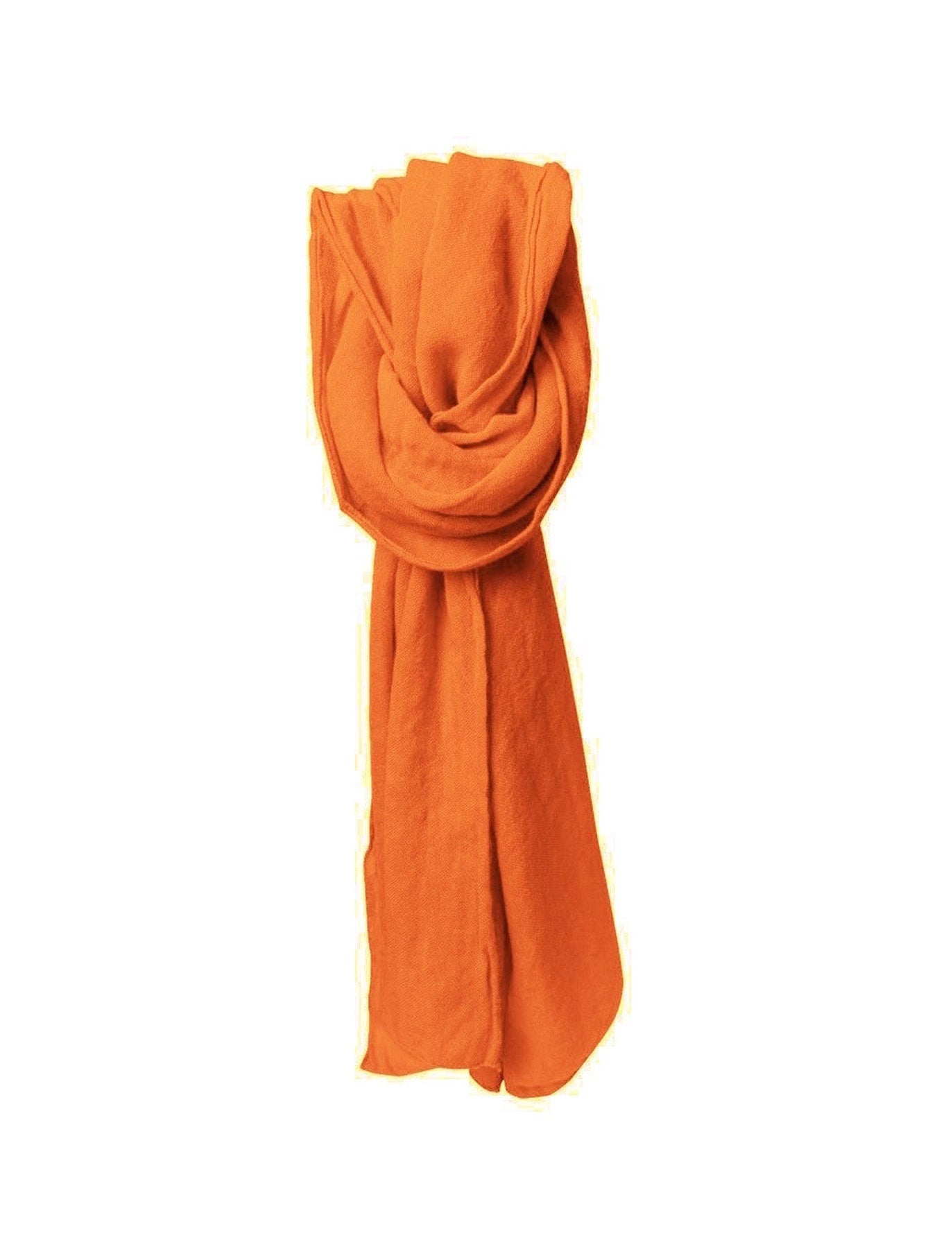 Écharpe 100% laine - Orange Hermès