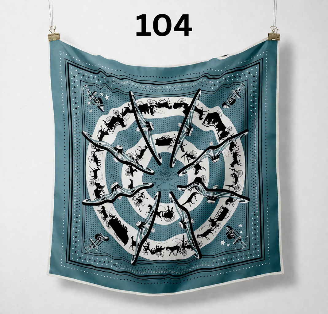 Foulard imprimé 104
