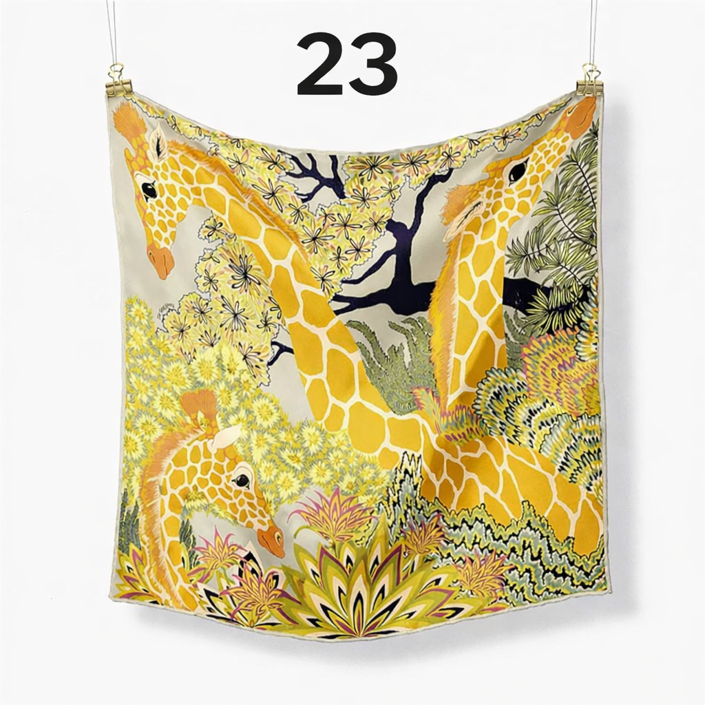 Foulard imprimé 23