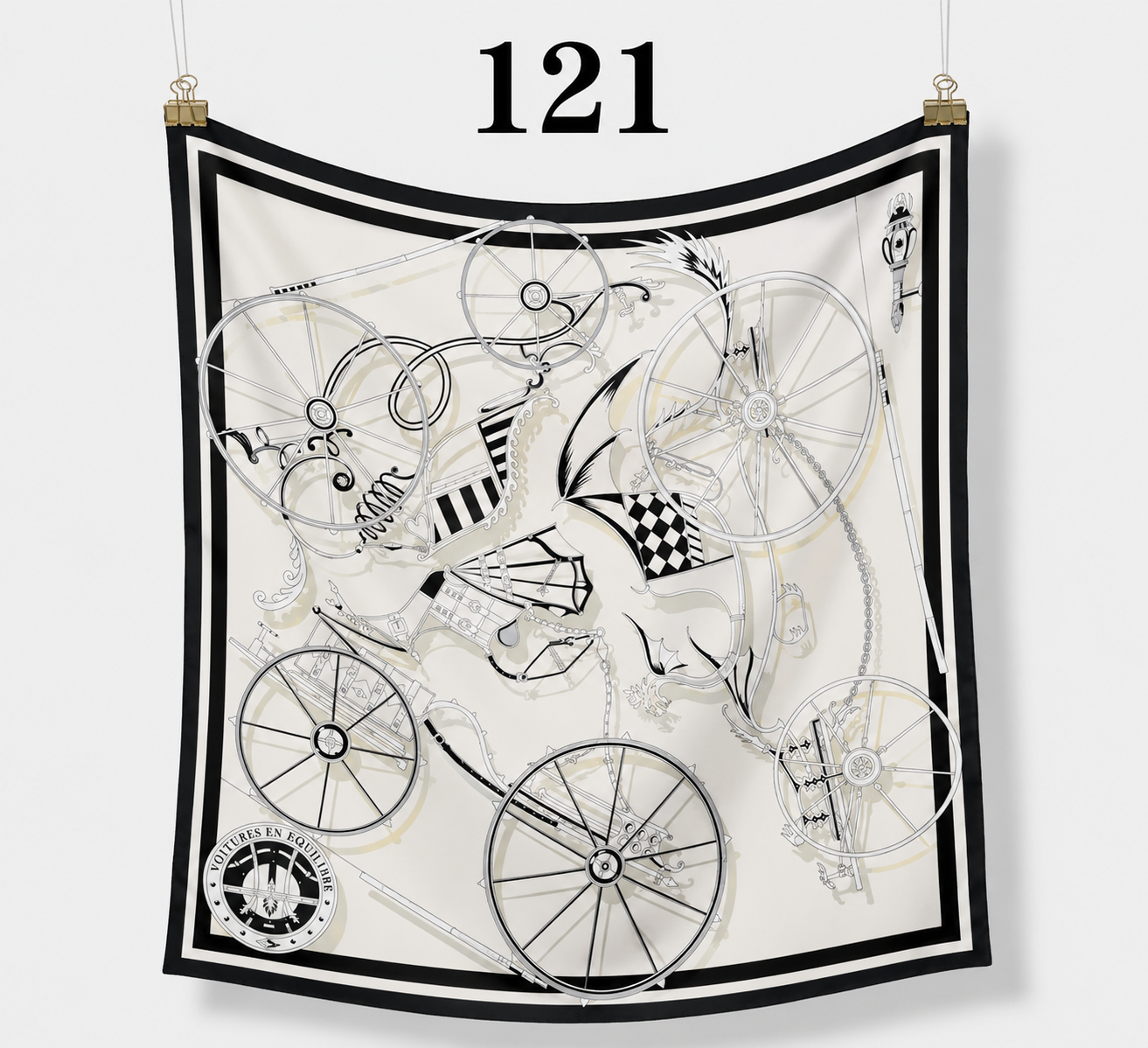 Foulard imprimé 121