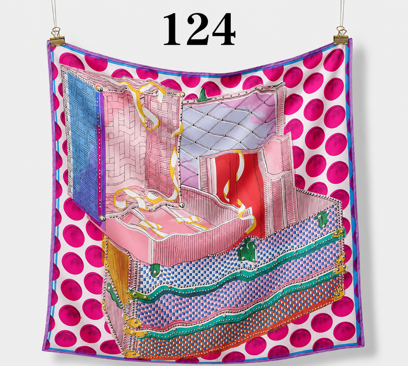 Foulard imprimé 124