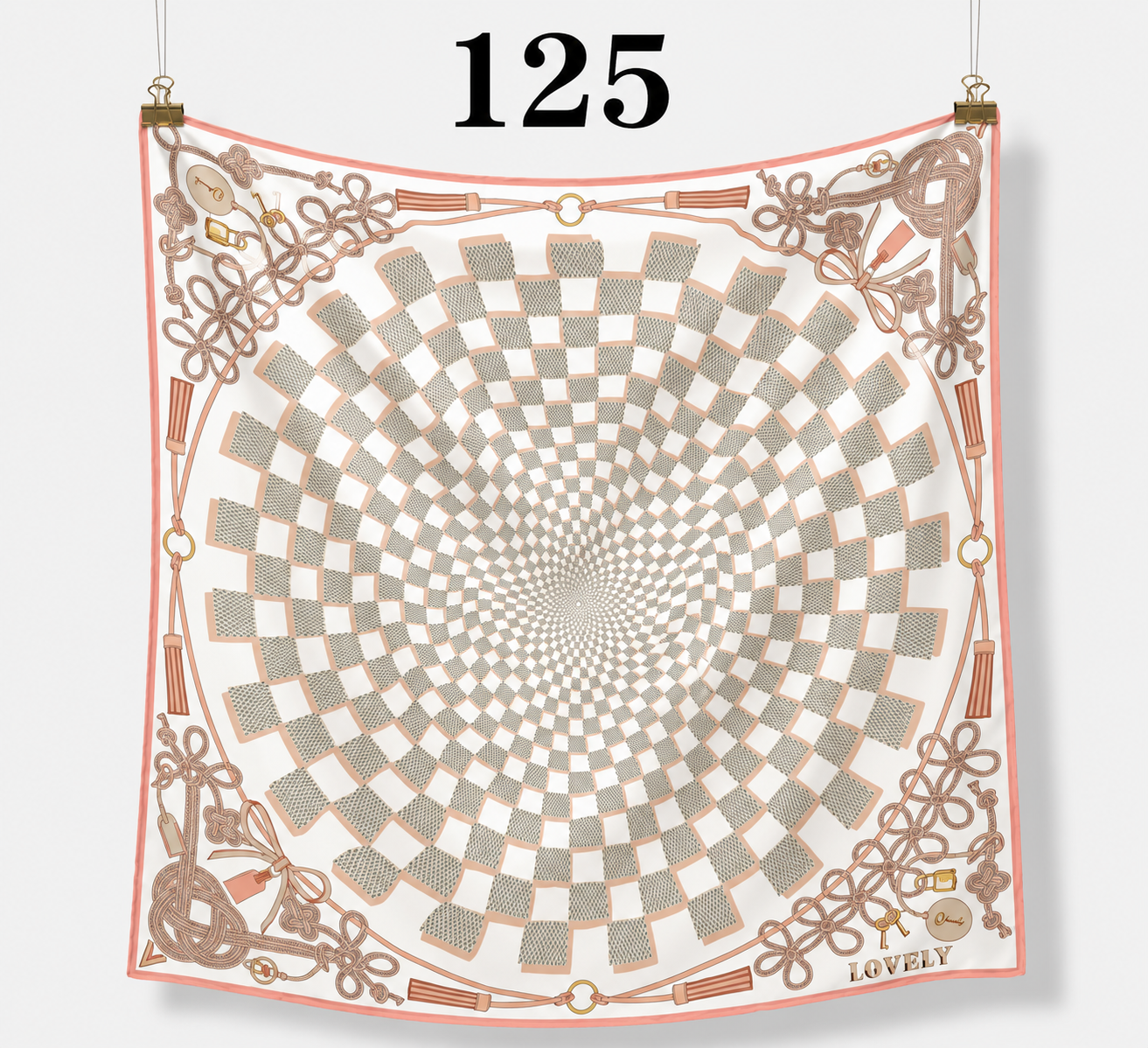 Foulard imprimé 125