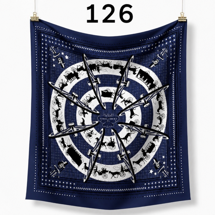 Foulard imprimé 126