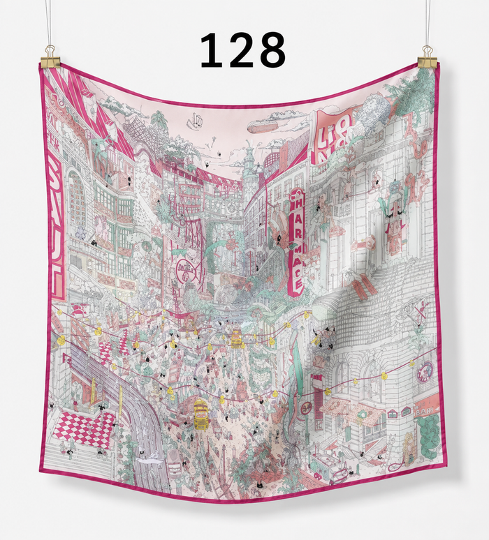 Foulard imprimé 128