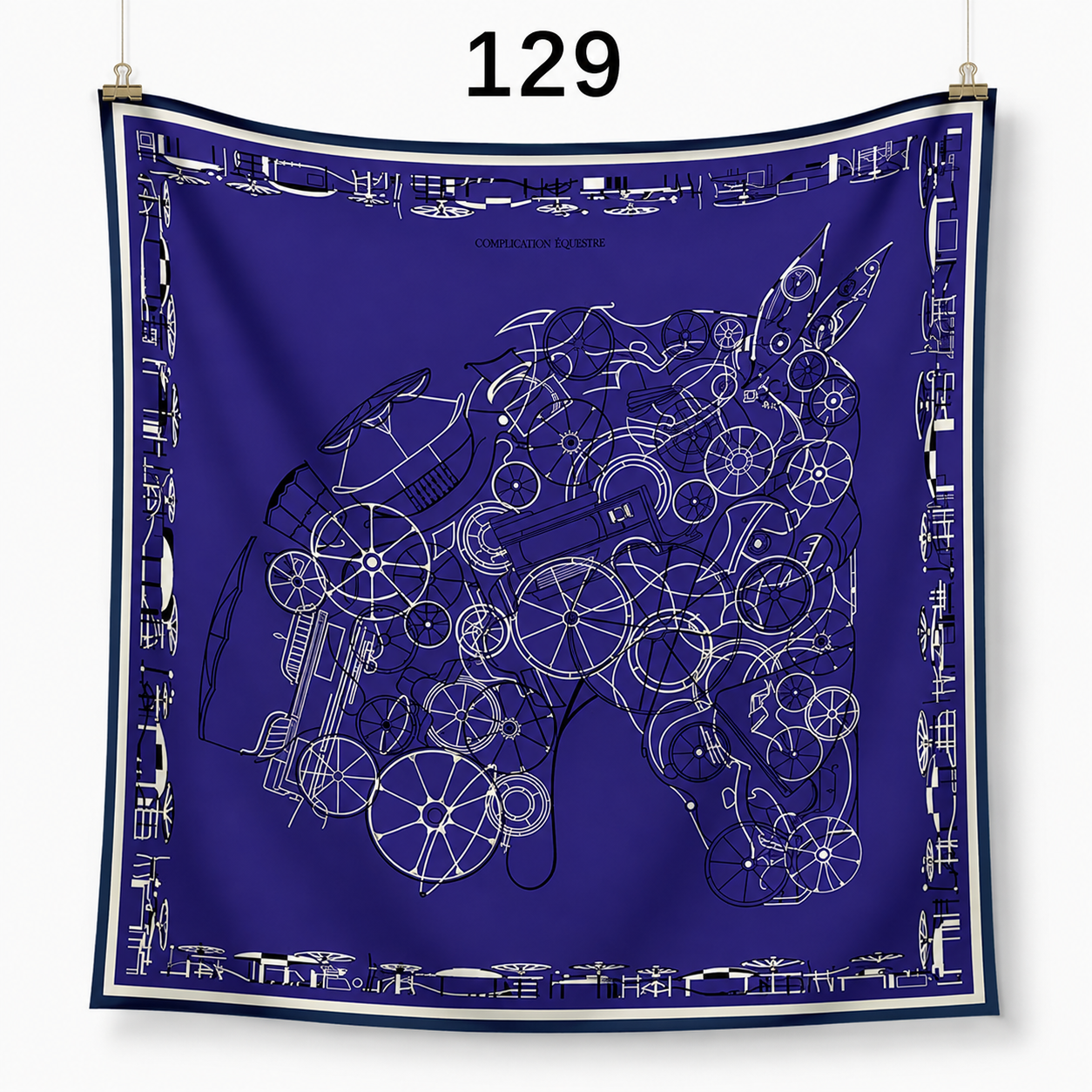 Foulard imprimé 129