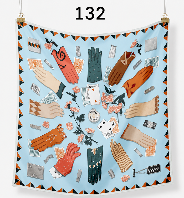 Foulard imprimé 132