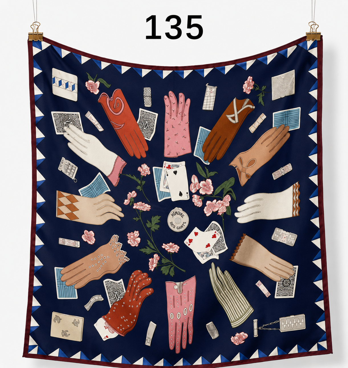 Foulard imprimé 135
