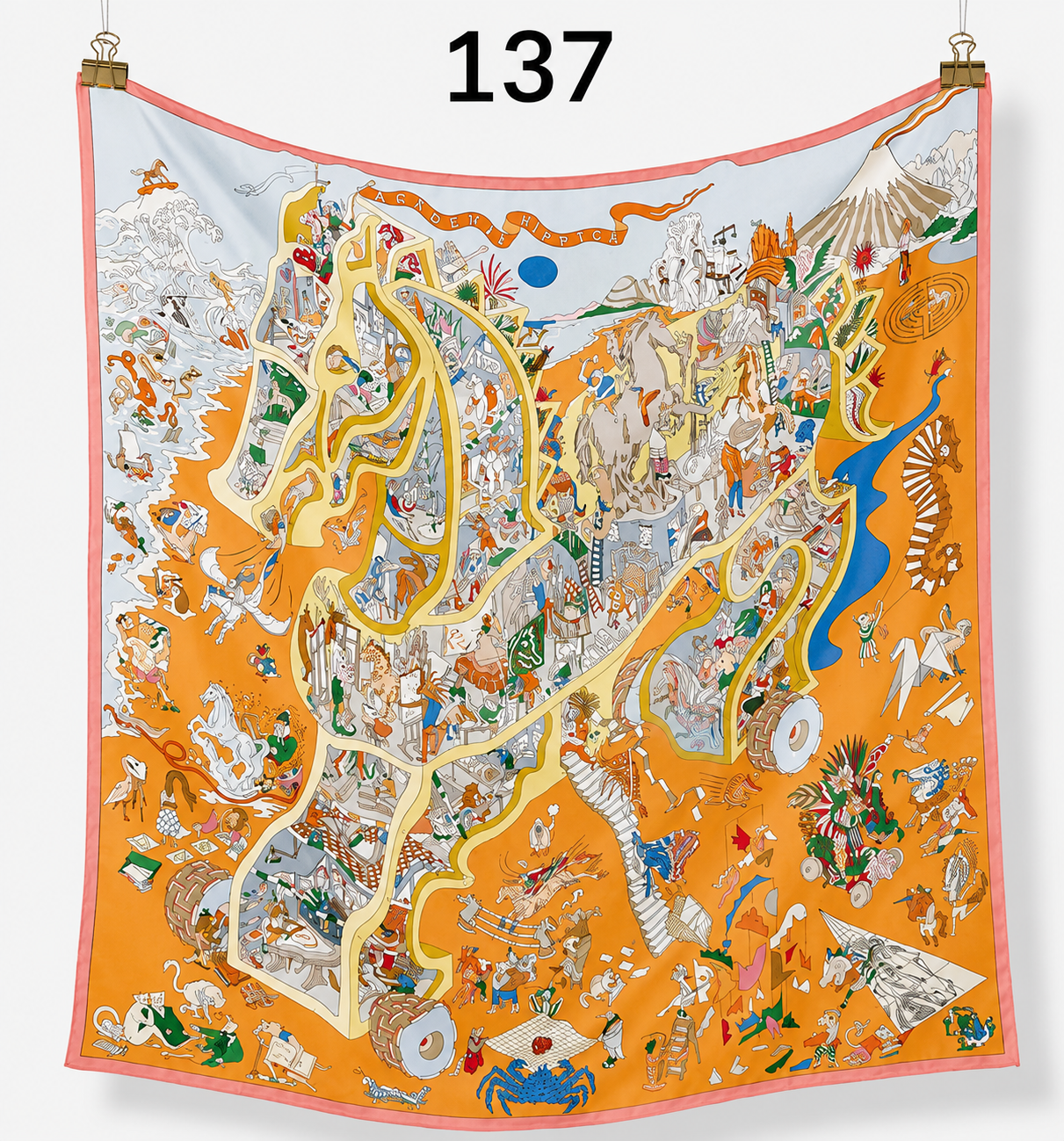 Foulard imprimé 137