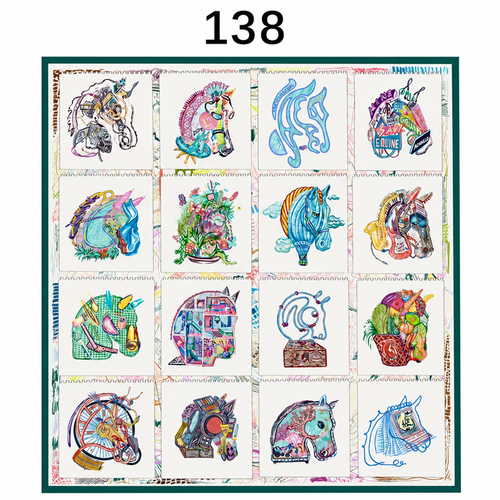 Foulard imprimé 138
