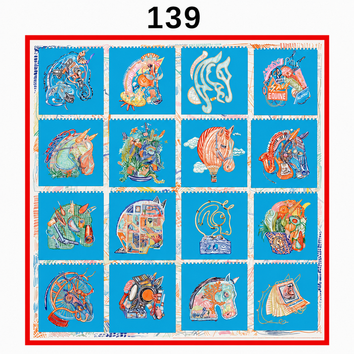Foulard imprimé 139