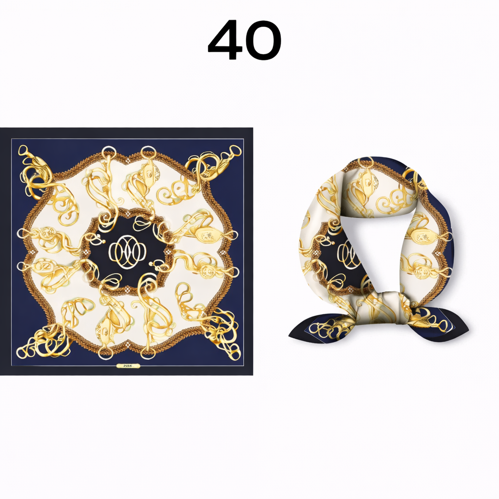 Foulard imprimé 40
