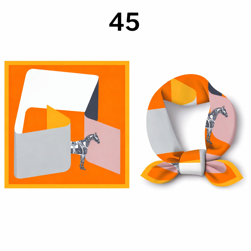 Foulard imprimé 45