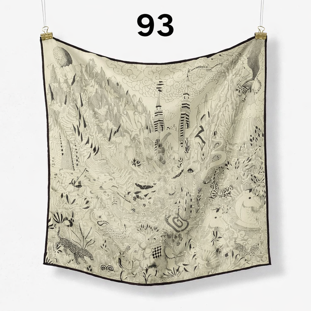 Foulard imprimé 93