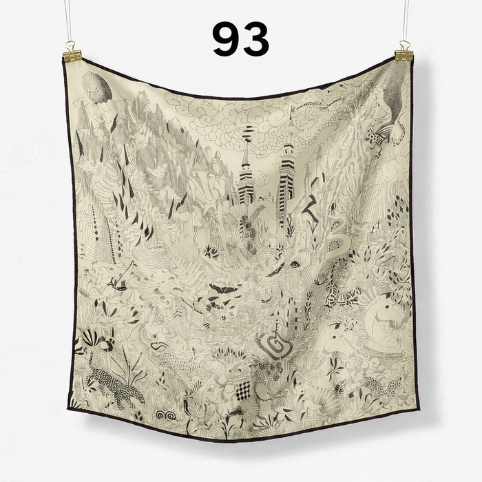 Foulard imprimé 93