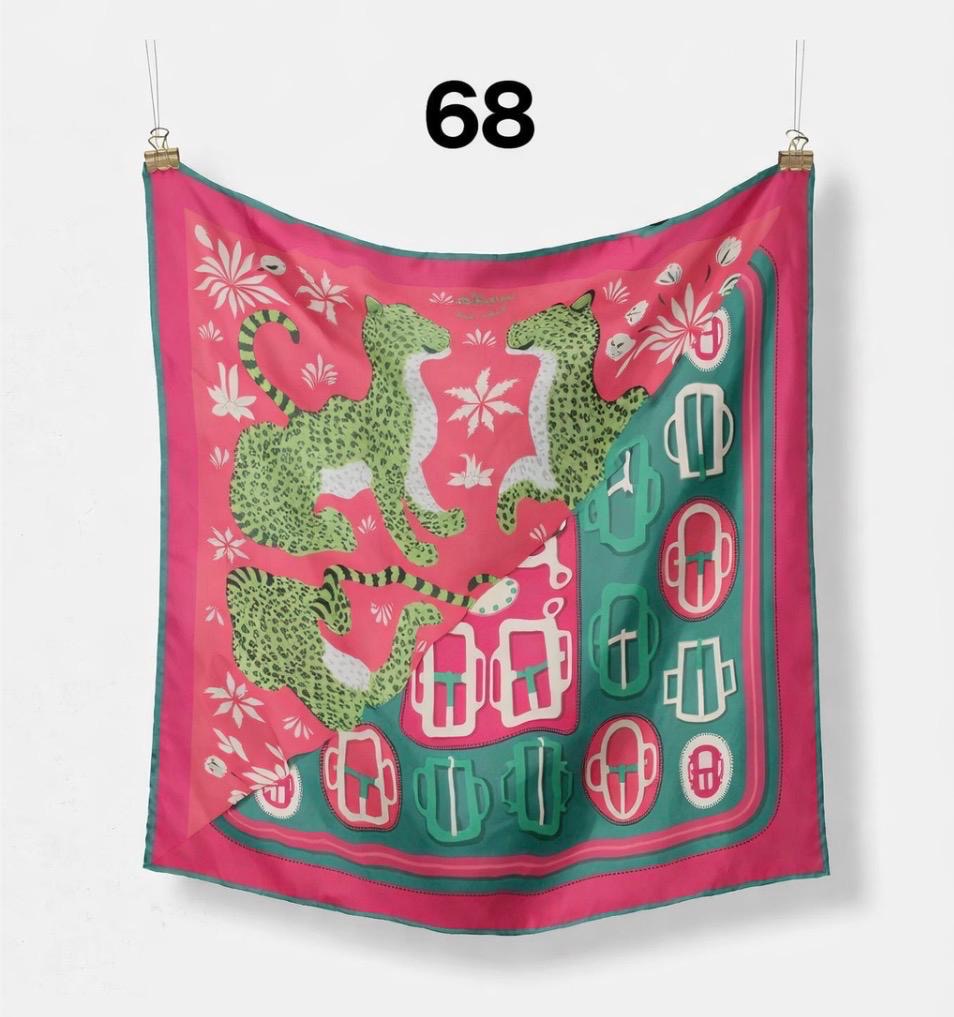 Foulard imprimé 68