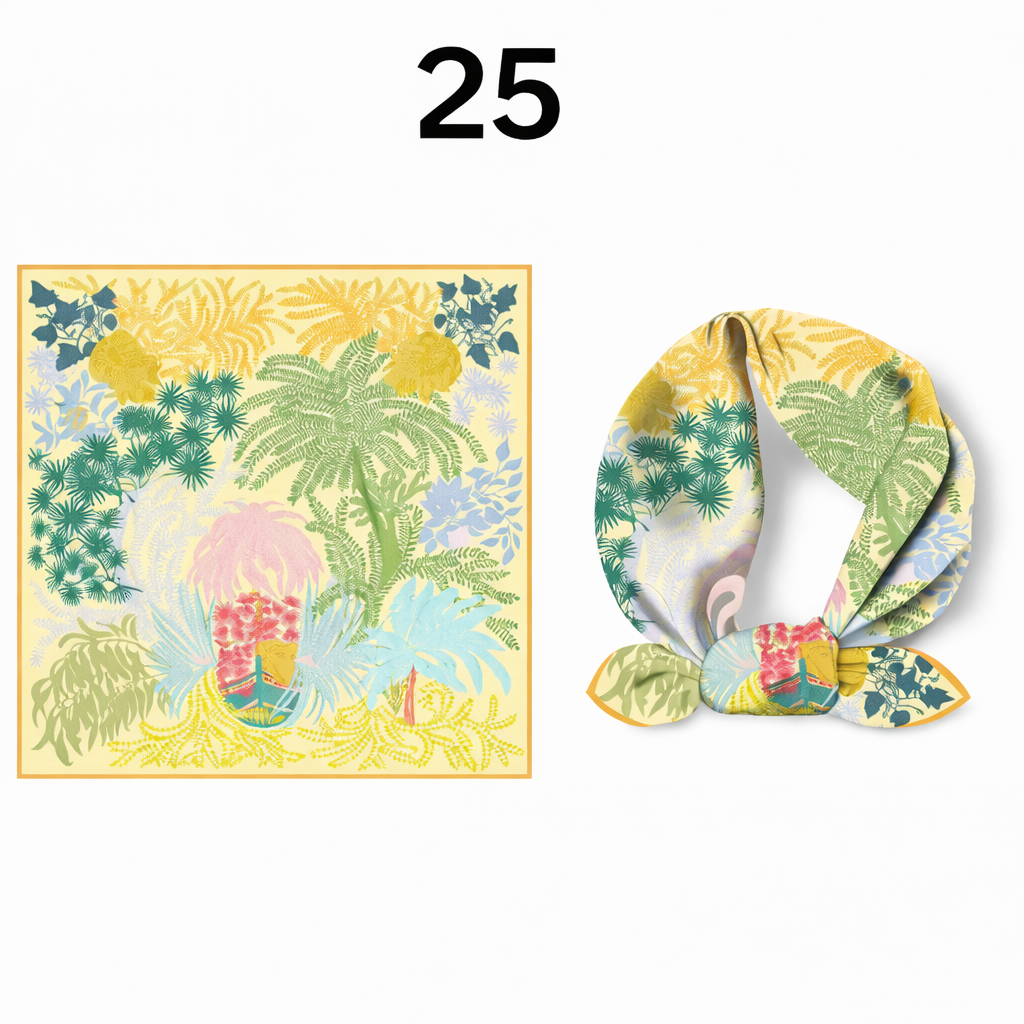 Foulard imprimé 25