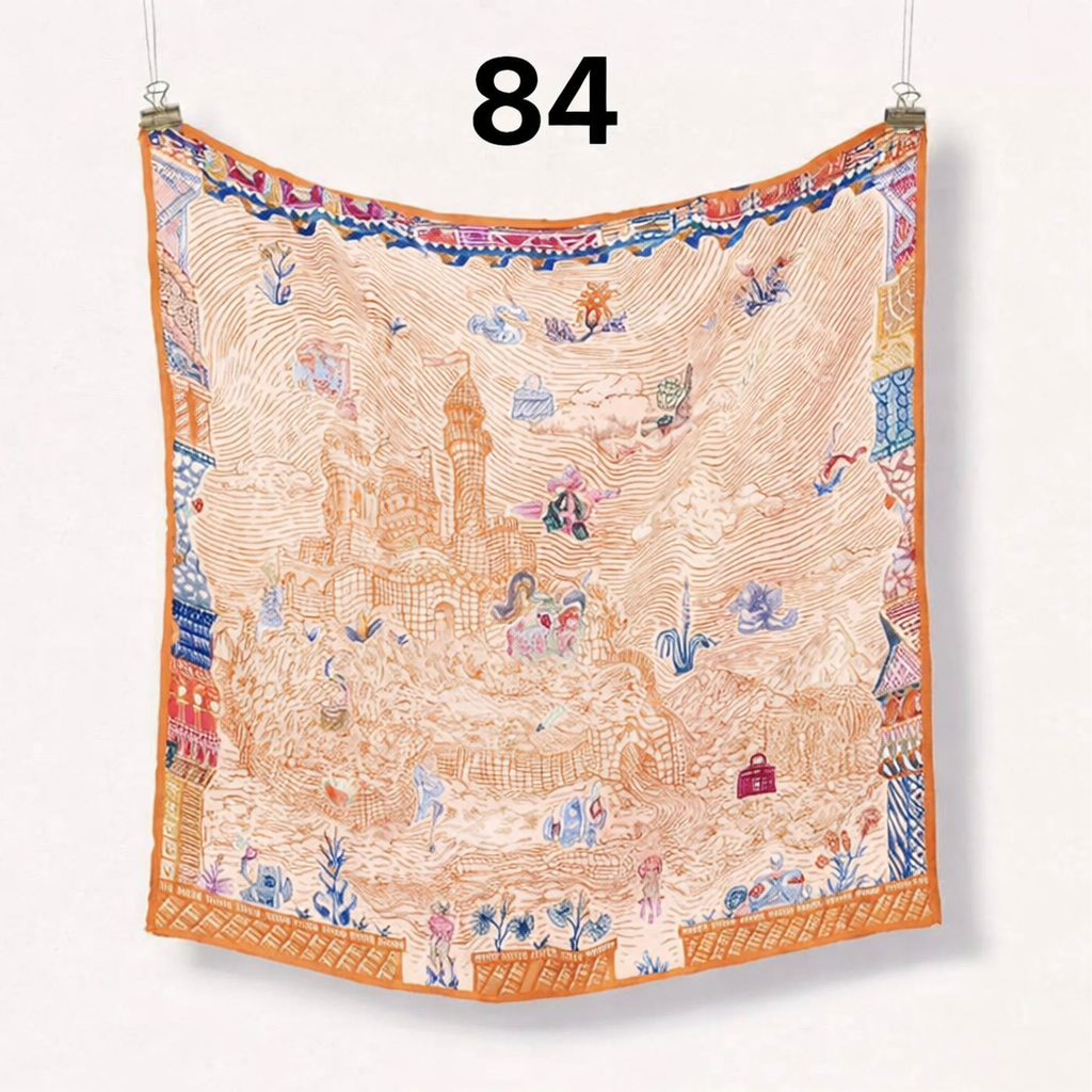 Foulard imprimé 84