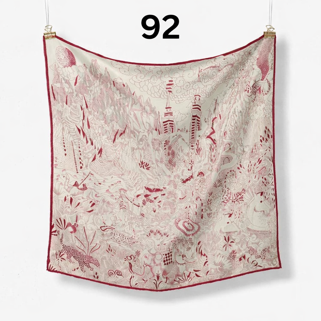 Foulard imprimé 92