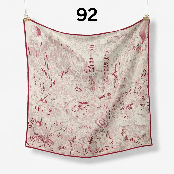 Foulard imprimé 92