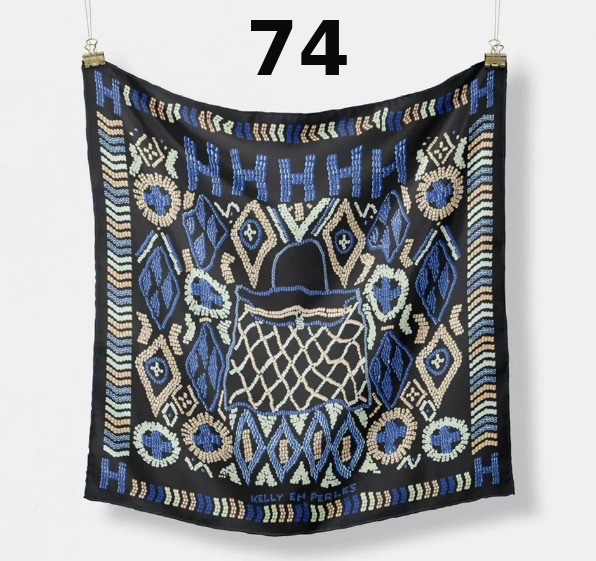 Foulard imprimé 74