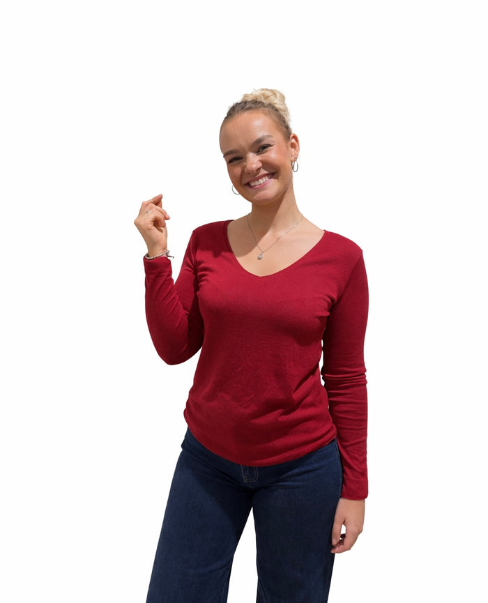 T-shirt Bordeaux