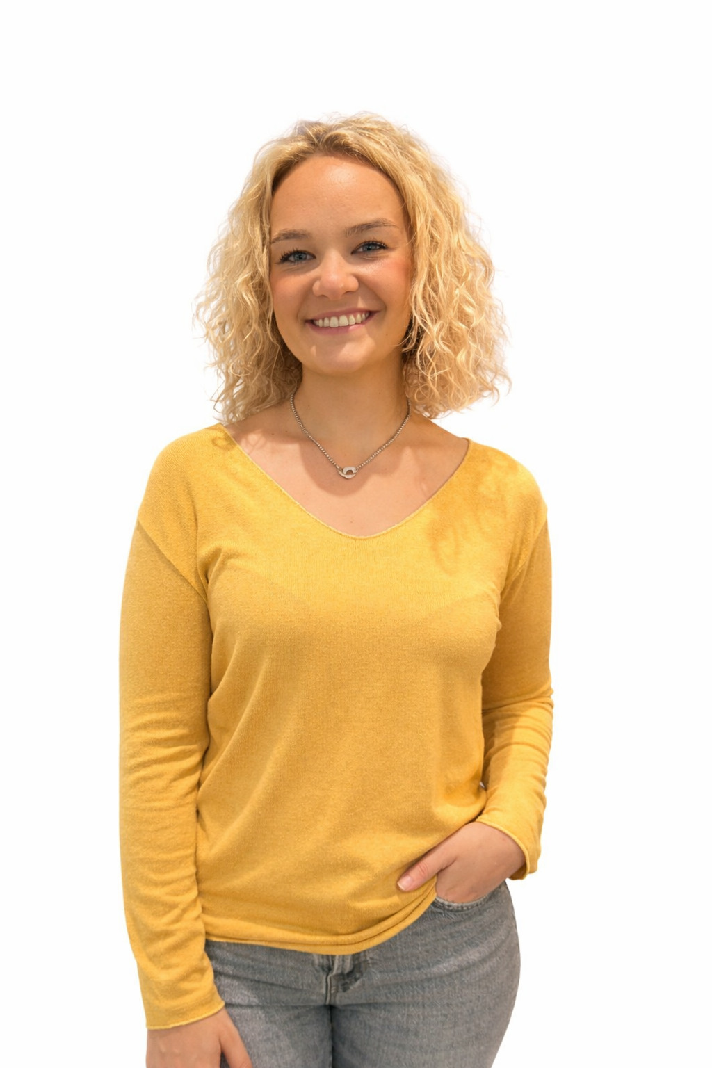 T-shirt Jaune clair